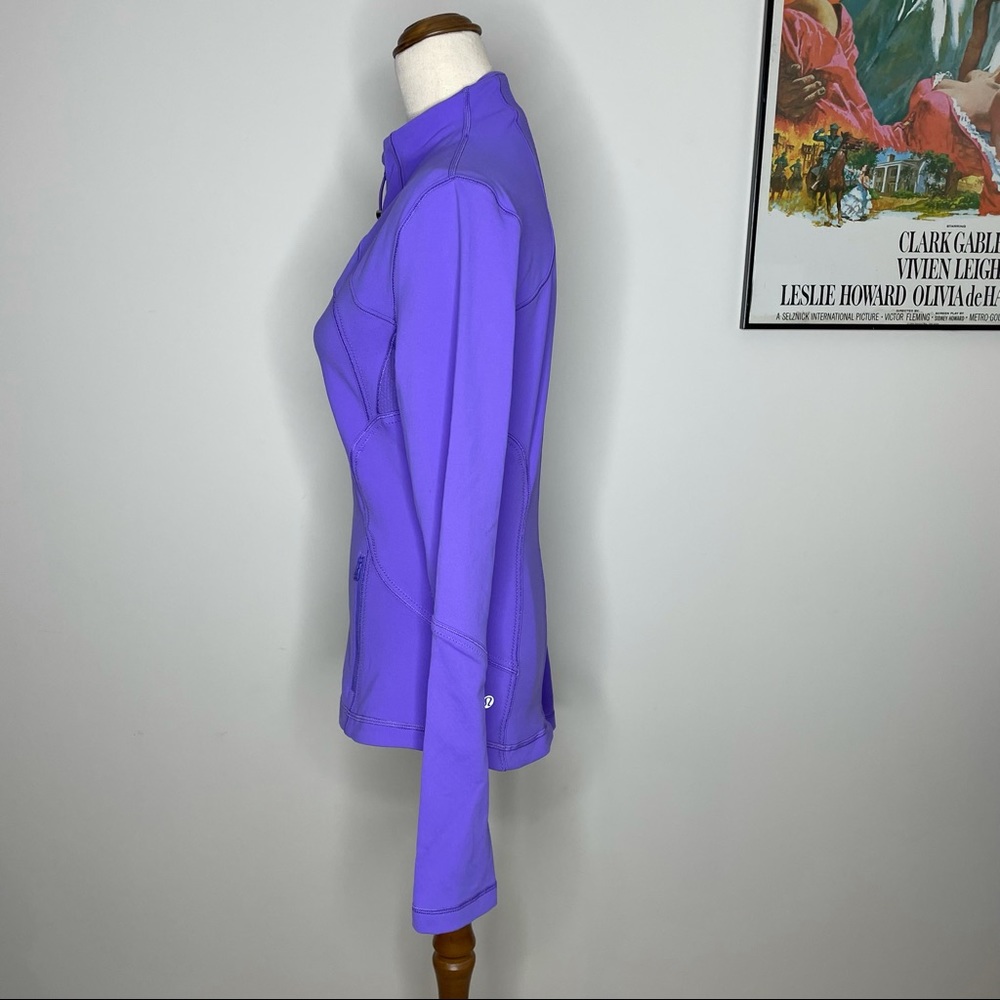 Lululemon Purple Jumper Zip Up - Picture 5 of 10